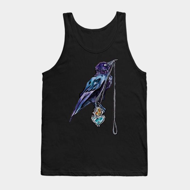 Raven Amulet Tank Top by JenTheTracy